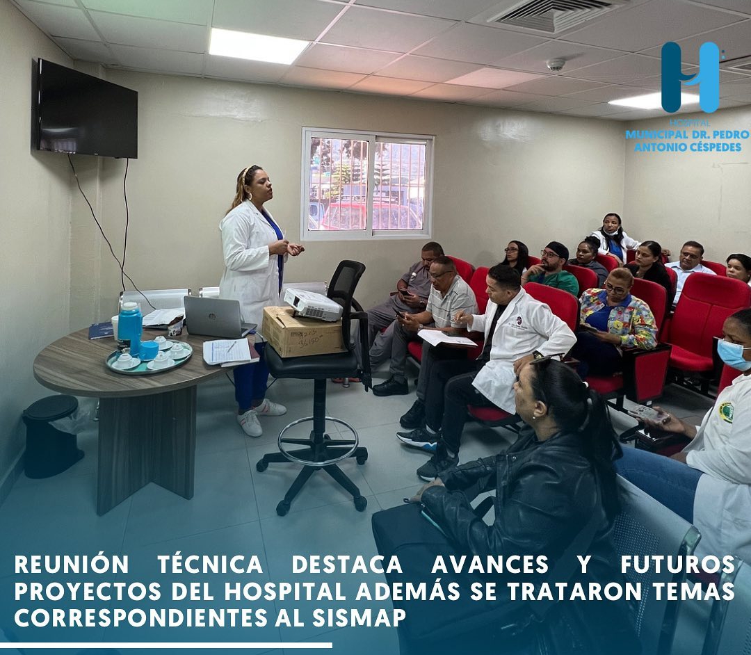 Read more about the article reunión técnica destaca avances y futuros proyectos del hospital ademas se trataron temas correspondientes sismap