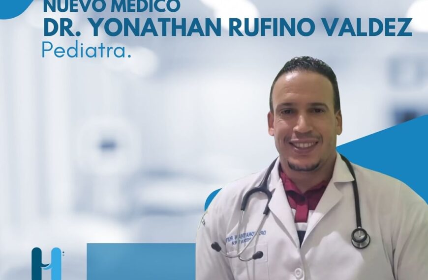 Nuevo Medico Pediatra Dr. Yonathan Rufino Valdez