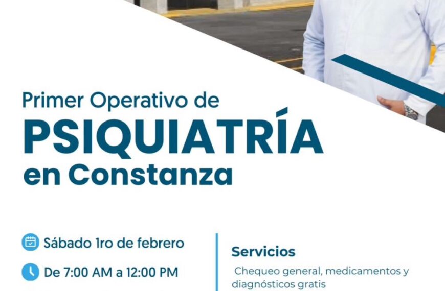 Primer operativo médico de psiquiatría llega a nuestro hospital Dr. pedro Antonio céspedes