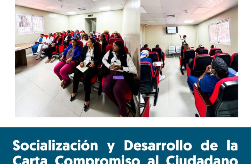 Socialización de la Carta Compromiso al Ciudadano
