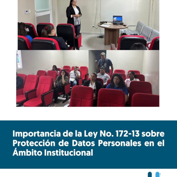 En cumplimiento con los principios de transparencia, legalidad y responsabilidad, resaltamos la relevancia de la Ley No. 172-13