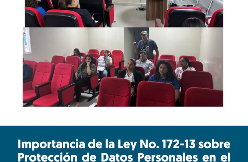 En cumplimiento con los principios de transparencia, legalidad y responsabilidad, resaltamos la relevancia de la Ley No. 172-13