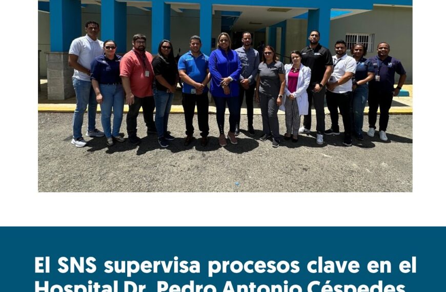 SNS realiza supervisión técnica en el Hospital Municipal Dr. Pedro Antonio Céspedes