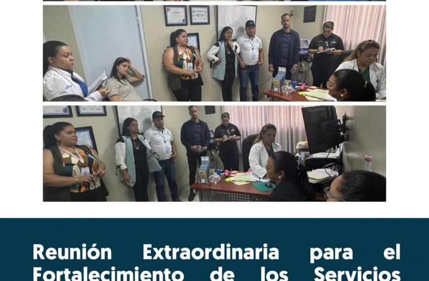 Reunión extraordinaria de coordinación y mejora en el Hospital Dr. Pedro Antonio Céspedes