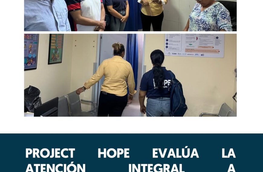 Supervisión de Project HOPE en la Unidad Integral de Adolescentes