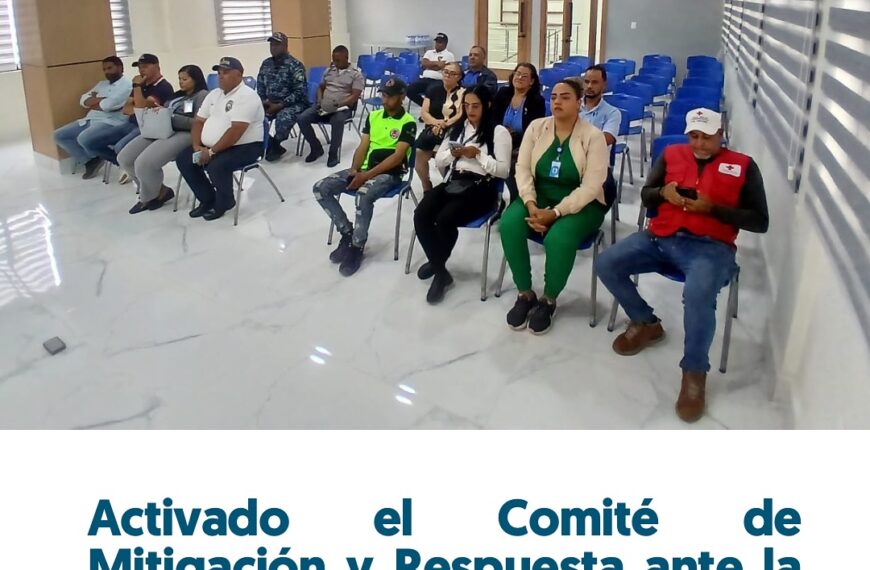 el Hospital Municipal Dr. Pedro Antonio Céspedes activa su Comité de Mitigación y Respuesta ante el paso de la Tormenta Tropical Melissa