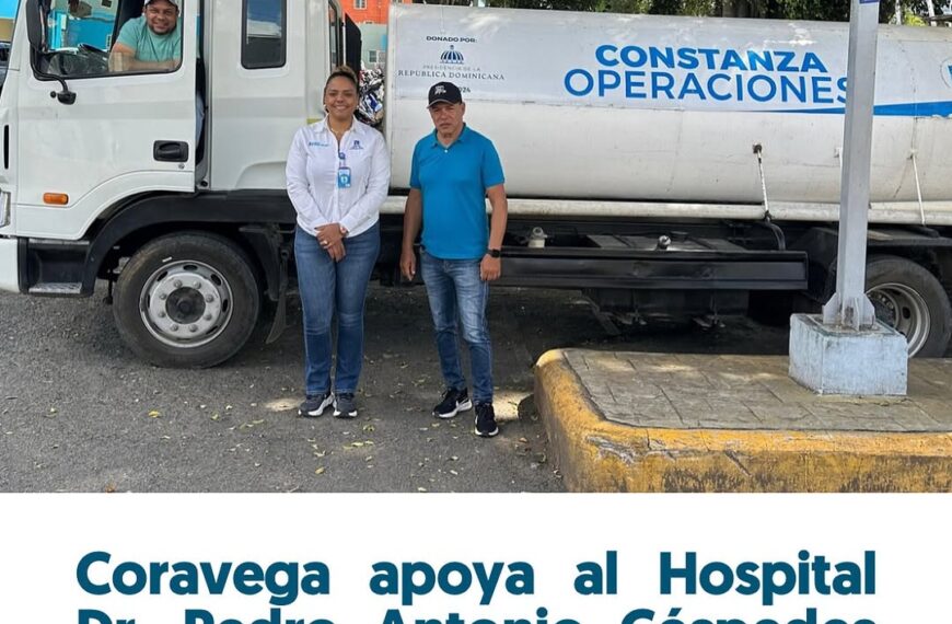 El Hospital Municipal Dr. Pedro Antonio Céspedes agradece el valioso apoyo de Coravega
