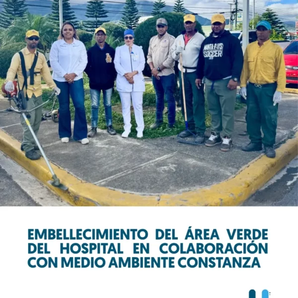 Jornada de Embellecimiento del &Aacute;rea Verde del Hospital Municipal Dr. Pedro Antonio C&eacute;spedes