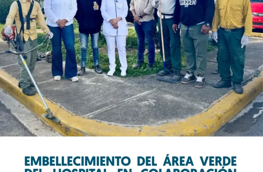 Jornada de Embellecimiento del &Aacute;rea Verde del Hospital Municipal Dr. Pedro Antonio C&eacute;spedes