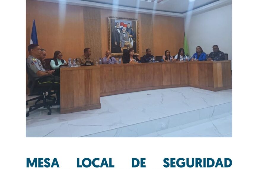 Mesa Local de Seguridad Ciudadana de Constanza fortalece articulaci&oacute;n interinstitucional