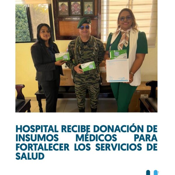 Hospital recibe donaci&oacute;n de insumos m&eacute;dicos para fortalecer la atenci&oacute;n a pacientes