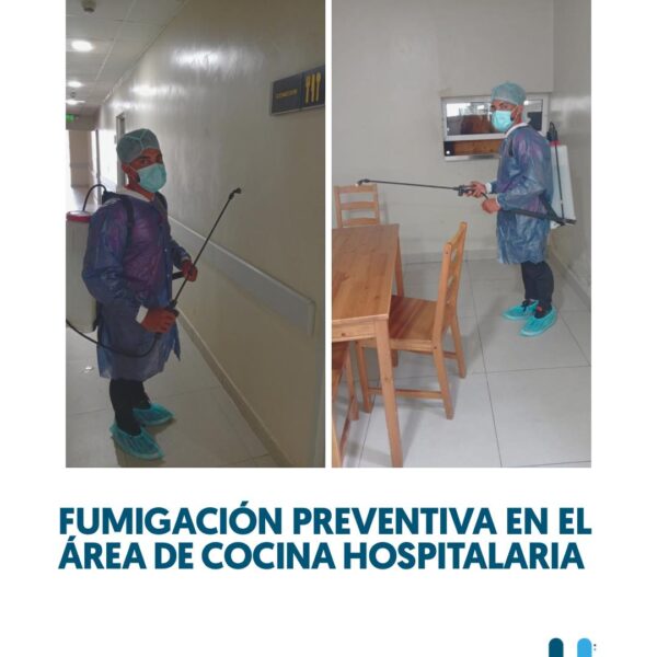 Jornada de Fumigaci&oacute;n Preventiva en el &Aacute;rea de Cocina