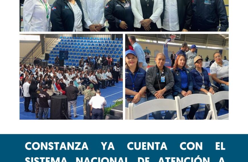 El 911 inicia operaciones en Constanza y fortalece la respuesta ante emergencias