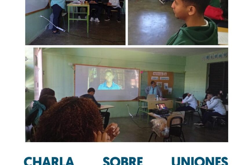 Charla sobre Uniones Tempranas fortalece la orientaci&oacute;n y prevenci&oacute;n en estudiantes del Liceo Eugenio Mar&iacute;a de Hostos
