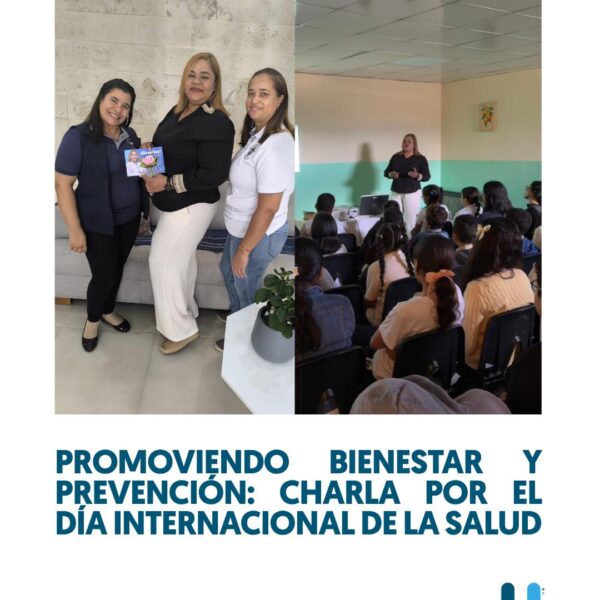 Charla Educativa por el D&iacute;a Internacional de la Salud Fortalece la Conciencia en Estudiantes