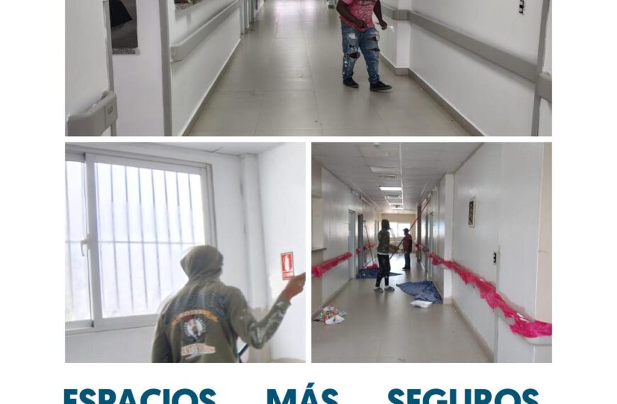 Hospital Municipal Dr. Pedro Antonio C&eacute;spedes contin&uacute;a fortaleciendo su infraestructura para brindar espacios m&aacute;s seguros y confortables