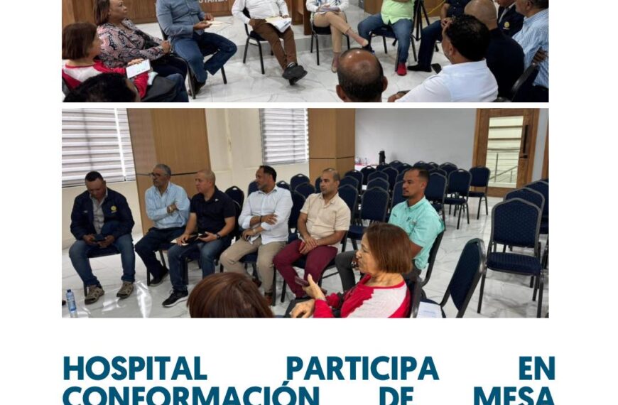Hospital Municipal Dr. Pedro Antonio C&eacute;spedes participa en la conformaci&oacute;n de la Mesa Permanente de Seguridad Vial de Constanza