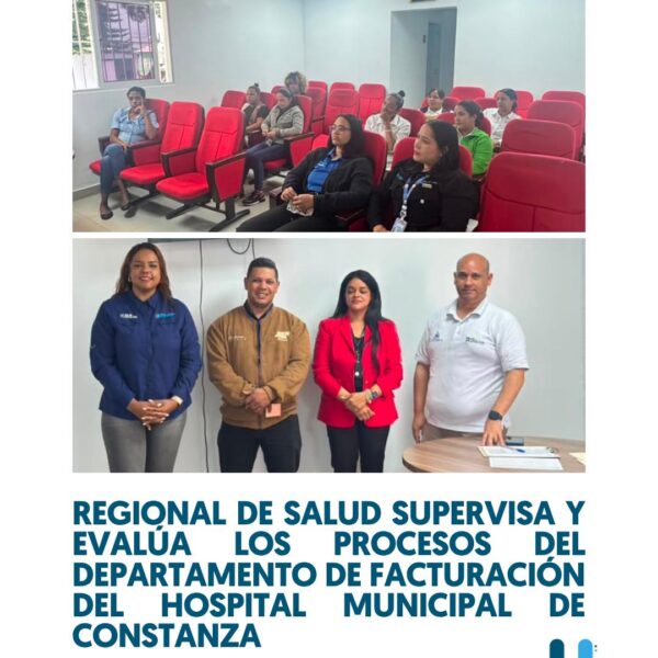 Regional de Salud fortalece los procesos de gesti&oacute;n mediante supervisi&oacute;n al Departamento de Facturaci&oacute;n del Hospital Municipal de Constanz
