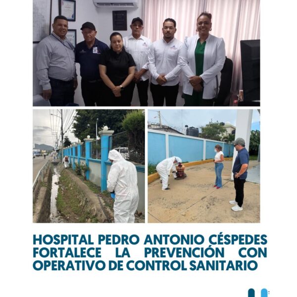 Centro Diagn&oacute;stico y Hospital Municipal Dr. Pedro Antonio C&eacute;spedes realizan jornada de fumigaci&oacute;n y control de roedores